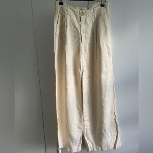 Maison Hotel linen pant size S